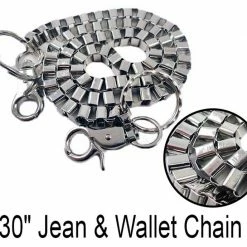 Bewild Tough Box Link 30" Jean & Wallet Chain