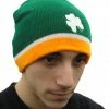 Bewild Tri Color Shamrock Beanie Beanies & Headspins