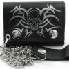 Bewild Tribal Skull Genuine Leather Chain Wallet Wallets & Chains