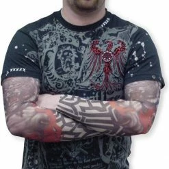 Bewild Illusion Tattoos Tattoo Sleeves - Tribal Tiger Tattoo Sleeves (Pair)