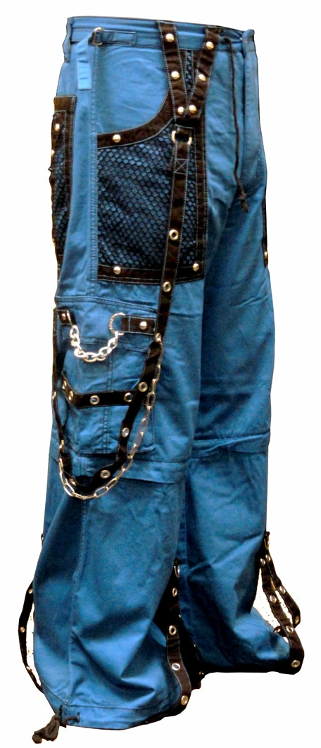 Tripp Darkstreet NYC - Blue "Arctic Nightmare" Bondage Pants (Blue) 4 Tripp Darkstreet NYC - Blue "Arctic Nightmare" Bondage Pants (Blue)