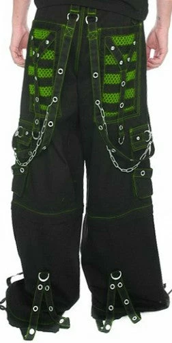 Tripp Darkstreet NYC - "Armageddon II" Bondage Pants (Black / Toxic Green) 3 Tripp Darkstreet NYC - "Armageddon II" Bondage Pants (Black / Toxic Green)