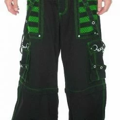 Tripp Darkstreet NYC - "Armageddon II" Bondage Pants (Black / Toxic Green) 14 Tripp Darkstreet NYC -