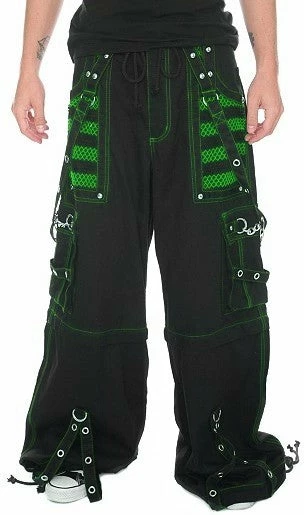 Tripp Darkstreet NYC - "Armageddon II" Bondage Pants (Black / Toxic Green) 5 Tripp Darkstreet NYC - "Armageddon II" Bondage Pants (Black / Toxic Green)
