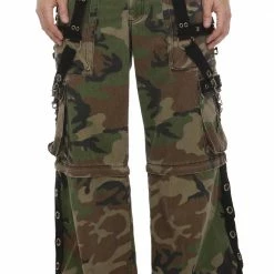 Tripp Darkstreet NYC - "Camo Chain" Jungleland Combat Pants Camo/Black