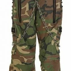 Tripp Darkstreet NYC - "Camo Chain" Jungleland Combat Pants Camo/Black