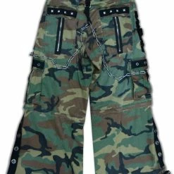 Tripp Darkstreet NYC - "Camo Chain" Jungleland Combat Pants Camo/Black 24 Tripp Darkstreet NYC -