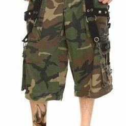 Tripp Darkstreet NYC - "Camo Chain" Jungleland Combat Pants Camo/Black 21 Tripp Darkstreet NYC -