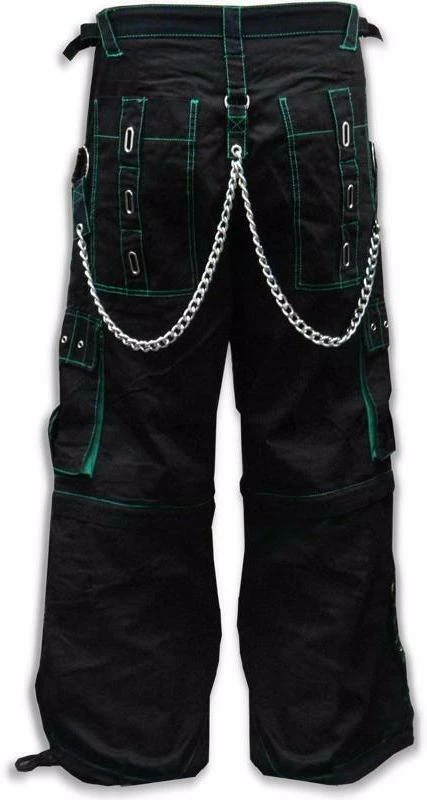 Tripp Darkstreet NYC - "Serpent" Bondage Pants (Black/Green) 7 Tripp Darkstreet NYC - "Serpent" Bondage Pants (Black/Green)