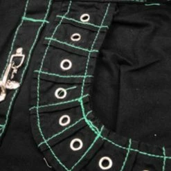 Tripp Darkstreet NYC - "Serpent" Bondage Pants (Black/Green) 19 Tripp Darkstreet NYC -
