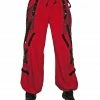 Tripp Darkstreet NYC - "Symbol" Bondage Pants (Red & Black)
