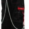 Tripp Darkstreet NYC - "The Hands Of Time" Bondage Pants (Black/Red) 1 Tripp Darkstreet NYC - "The Hands Of Time" Bondage Pants (Black/Red)
