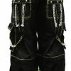 Tripp Darkstreet NYC - "Toxic Avenger" Bondage Pants (Black/Neon Green)