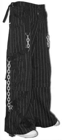 Tripp NYC Tripp Darkstreet NYC - Pinstripe Godfather WideLeg Pants (32 Inch Bottoms)