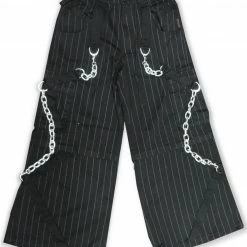 Tripp NYC Tripp Darkstreet NYC - Pinstripe Godfather WideLeg Pants (32 Inch Bottoms)