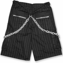 Tripp NYC Tripp Darkstreet NYC - Pinstripe Godfather WideLeg Pants (32 Inch Bottoms)