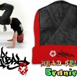 Bewild Spin Caps - Tribal Gear Headspin Beanie Spin Cap (Red)