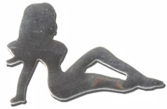 Bewild Trucker Babe Lapel Pin