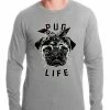 Bewild Tupug Pug Life Thermal Shirt 2 Bewild Tupug Pug Life Thermal Shirt