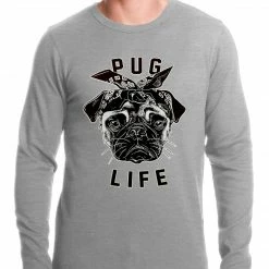 Bewild Tupug Pug Life Thermal Shirt