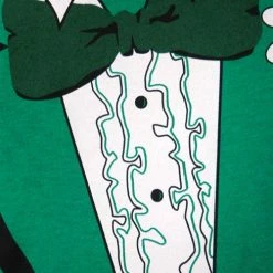 Bewild Men's T-Shirts Tuxedo Shirt - Men's Irish Green Tuxedo T-Shirt With Ruffles
