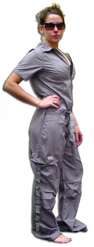 Bewild UFO Skirts & Coveralls UFO Girly Hipster Flight Suit (Grey)