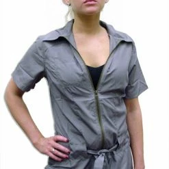 Bewild UFO Skirts & Coveralls UFO Girly Hipster Flight Suit (Grey)