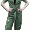 Bewild UFO Girly Hipster Flight Suit (Olive) UFO Skirts & Coveralls