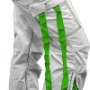 Bewild UFO Girly Hipster Pants With Expandable Bottoms (White & Lime)