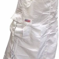 Bewild Ufo Utility Cargo Skirt (Blacklight Responsive Super White) UFO Skirts & Coveralls