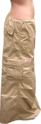 Bewild Ufo Utility Cargo Skirt (Khaki)