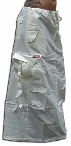 Bewild UFO Skirts & Coveralls UFO Utility Cargo Skirt (Off White)