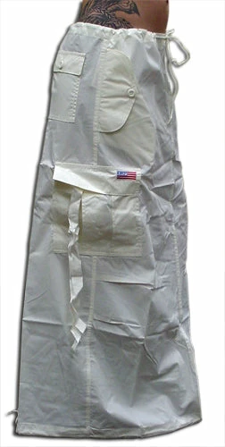 Bewild UFO Skirts & Coveralls UFO Utility Cargo Skirt (Off White) 6 Bewild UFO Skirts & Coveralls UFO Utility Cargo Skirt (Off White)