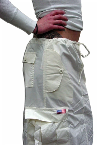 Bewild UFO Skirts & Coveralls UFO Utility Cargo Skirt (Off White) 7 Bewild UFO Skirts & Coveralls UFO Utility Cargo Skirt (Off White)