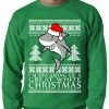 Bewild Holiday Prints Great White Christmas Crewneck Sweatshirt