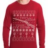 Bewild Holiday Prints Ugly Christmas Thermal - You'll Shoot Your Eye Out Ugly Christmas Thermal Shirt