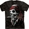 Bewild Undead Pirate Big Face Men's T-Shirt The Mountain Apparel