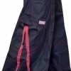 Bewild Unisex 40 " Wide Leg UFO Pants (Black/Red)