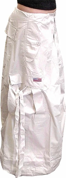 Bewild Unisex 40 " Wide Leg UFO Pants (Blacklight Responsive White) 40" Wideleg UFO