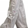Bewild Unisex 40 " Wide Leg UFO Pants (Light Grey)