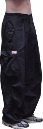 Bewild Unisex Basic "Super Soft" UFO Pants(Black) Basic Unisex UFO