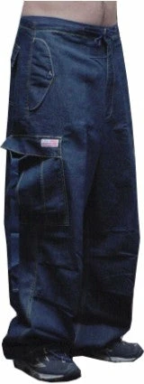 Bewild Basic Unisex UFO Unisex Basic UFO Jeans (Dark Denim)
