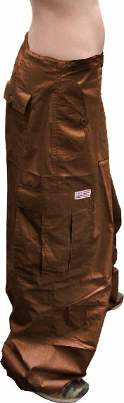 Bewild Unisex Basic UFO Pants (Dark Brown )