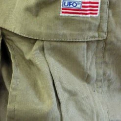 Bewild Unisex Basic UFO Pants (Extreme Comfort Cords (Khaki)