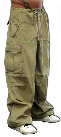Bewild Unisex Basic UFO Pants (Extreme Comfort Cords (Khaki)