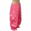 Bewild Unisex Basic UFO Pants (Neon Pink)