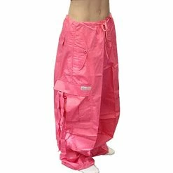 Bewild Unisex Basic UFO Pants (Neon Pink)