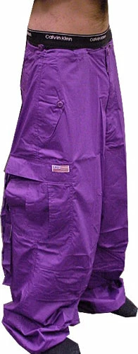 Bewild Unisex Basic UFO Pants (Purple) Basic Unisex UFO