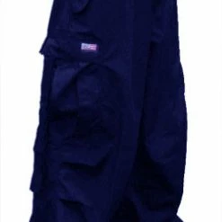 Bewild Unisex Basic UFO Pants (Navy Blue)