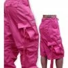 Bewild Zip Off UFO Unisex Basic UFO Pants W/ Zip Off Legs To Shorts (Hot Pink) 2 Bewild Zip Off UFO Unisex Basic UFO Pants W/ Zip Off Legs To Shorts (Hot Pink)